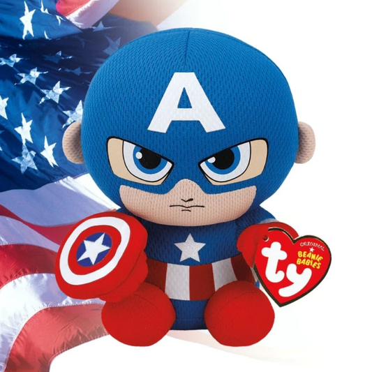 Ty Beanie Babies: Captain America