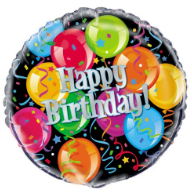 Ballons Happy Birthday 18inch Foil Balloon