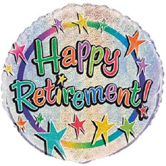 Happy Retirement 18inch Foil Balloon