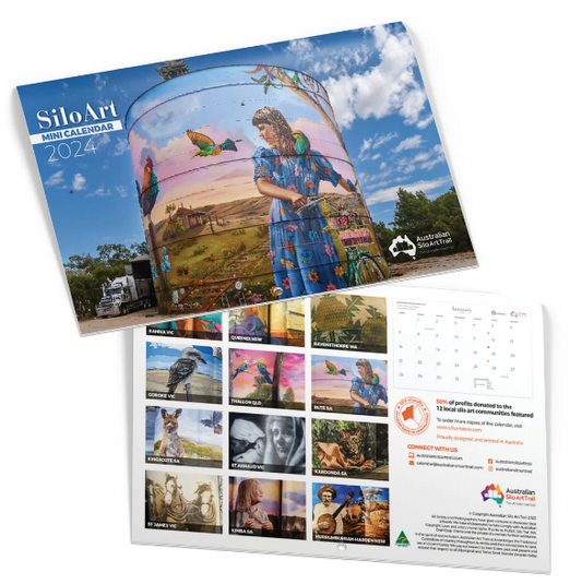 Silo Art Mini Calendar: 2024