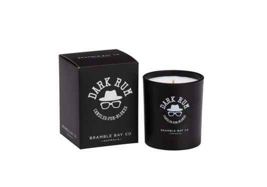 Bramble Bay Co Dark Rum Candle 