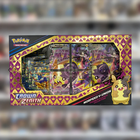 Pokemon Crown Zenith Morpeko V-union Box