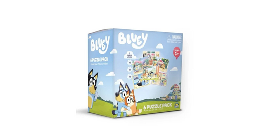 Bluey 6-in-1 Jigsaw Puzzle Pack: 2022