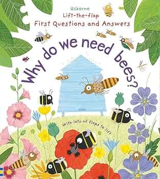Usborne's Lift-the-flap First Questions & Answers Why Do We Need Bees?
