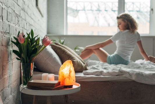 himalayan salt lamps.