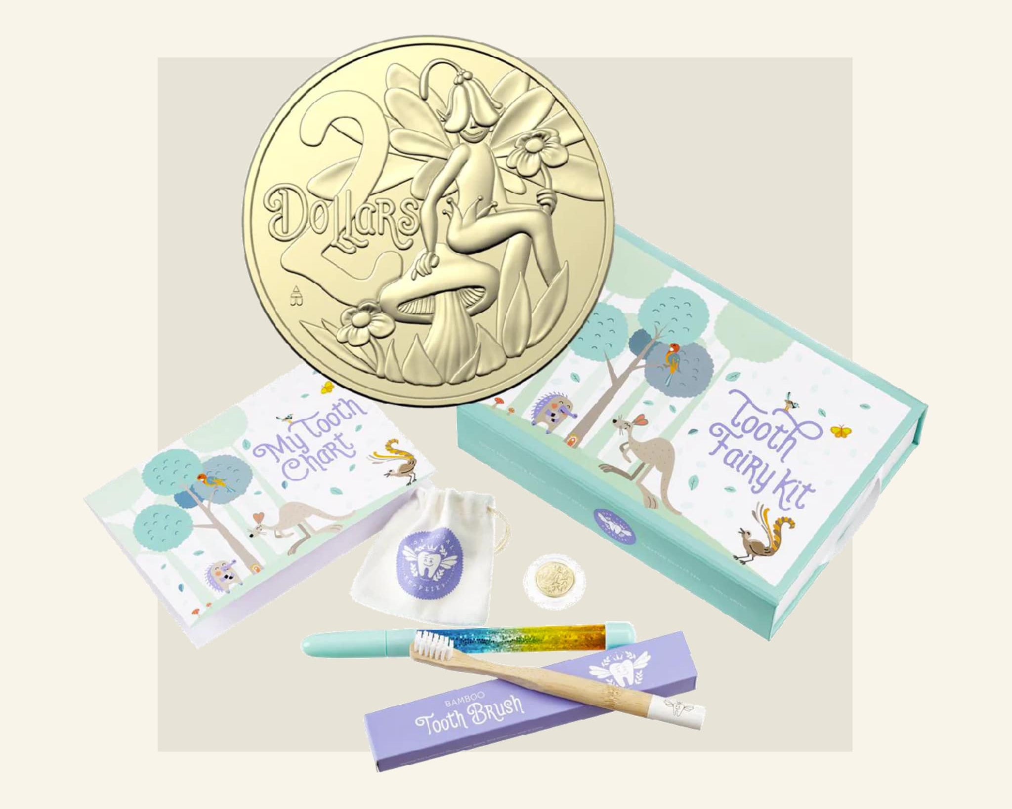 Tooth Fairy Kit from Royal Australian Mint sparks joy & celebration.