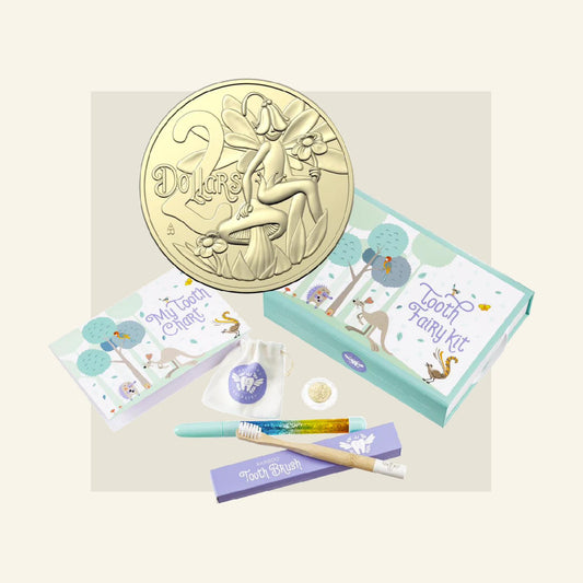 Tooth Fairy Kit from Royal Australian Mint sparks joy & celebration.