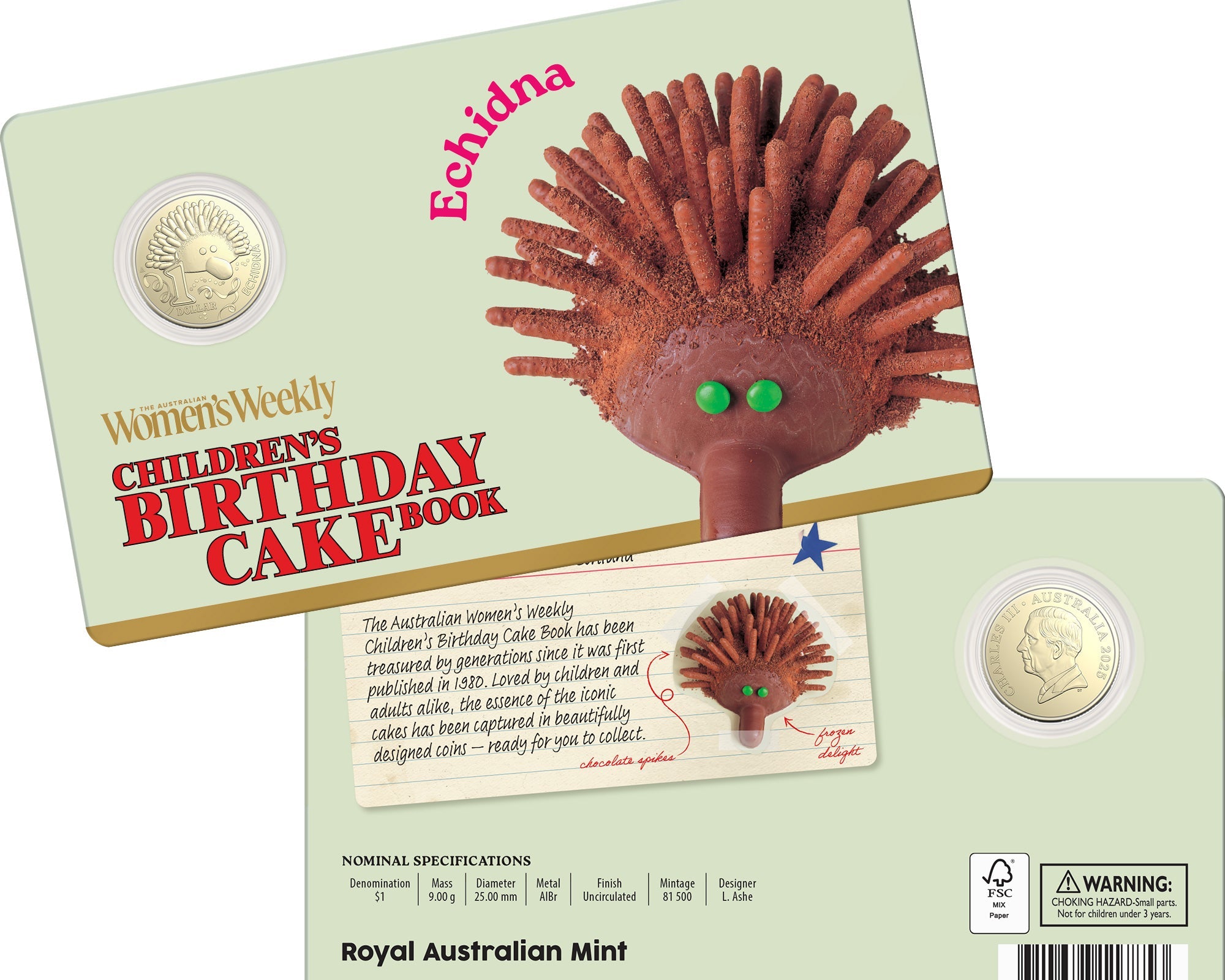 Cakebook Sensation - Nostalgic Coin Collection