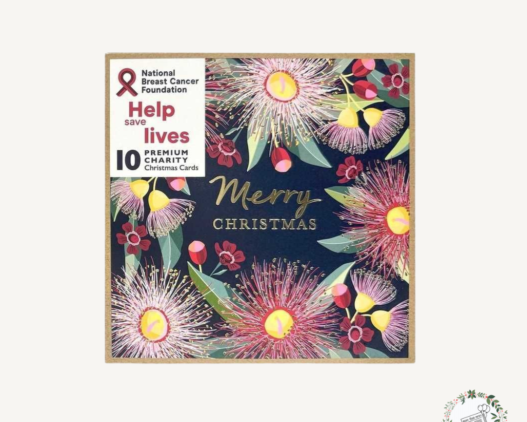 share hope this Christmas with National Breast Cancer Foundation charity cards.