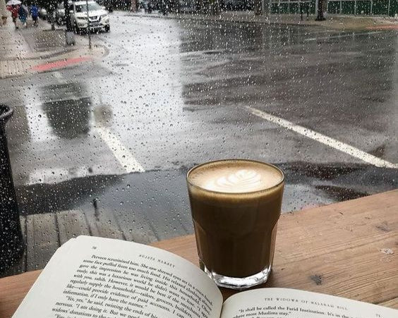 the perfect rainy day.