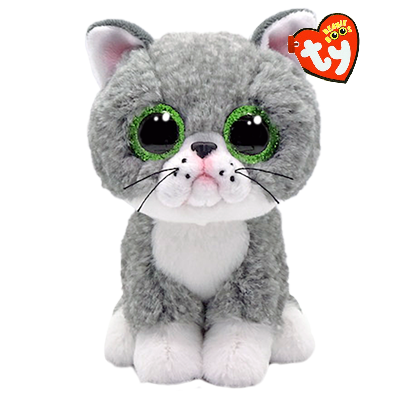 Ty Beanie Boos: Fergus The Grey Cat