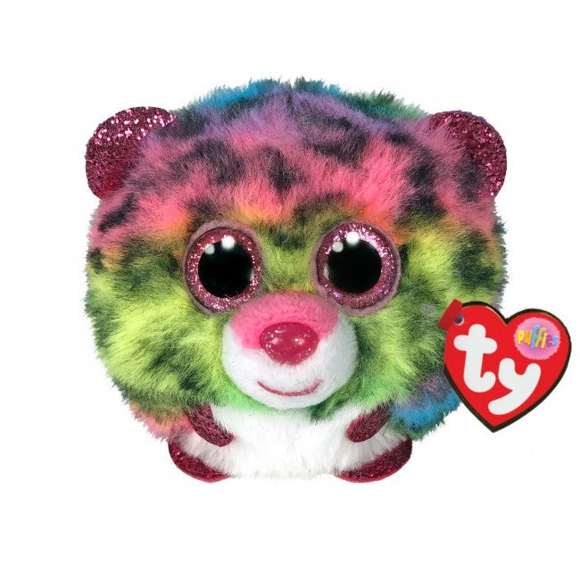 Ty Beanie Balls: Dotty The Multicoloured Leopard