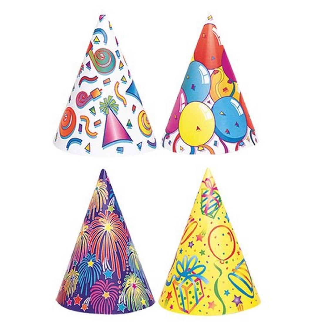 Classic Party Hats 8pk