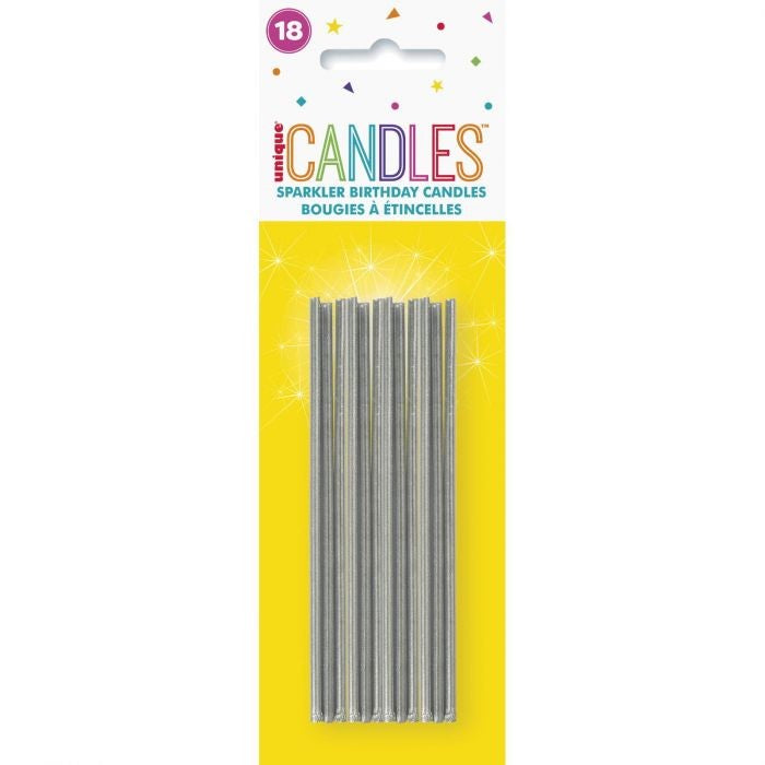 Slim Sparkler Candles 18pk