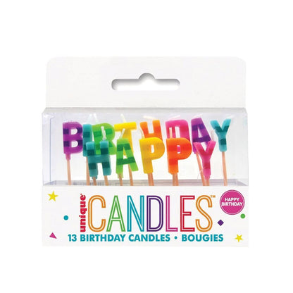 Happy Birthday Candles