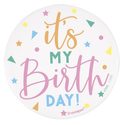 It's My Birthday Confetti Badge