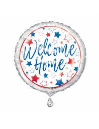 Welcome Home 18inch Foil Balloon