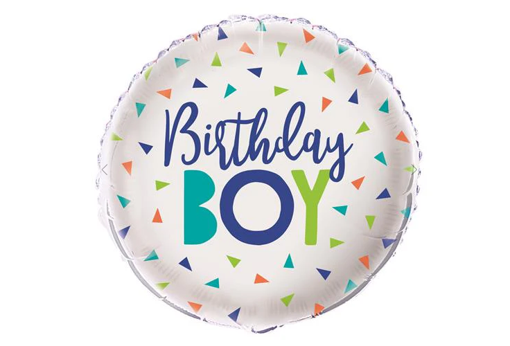 Birthday Boy 18inch Foil Balloon