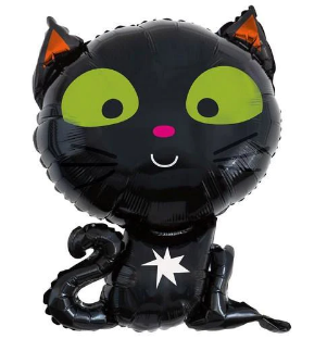 Black Cat 27inch Foil Balloon