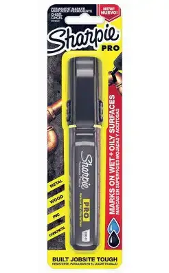 Marker Sharpie Pro Chisel Black Pk1