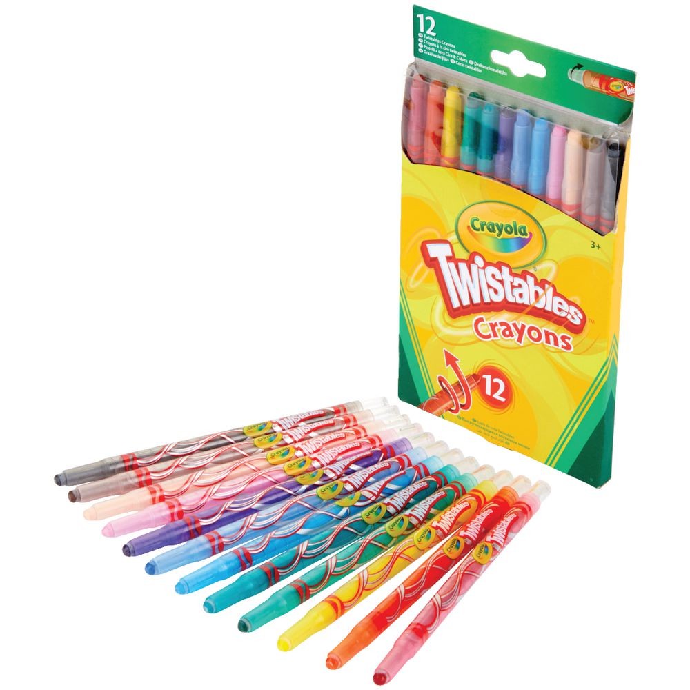 Crayola Crayons Twistables 12 Pack