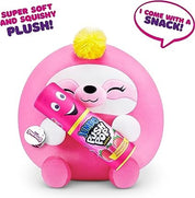 Snackles (push Pop) Sloth Super Sized 14 Inch Plush By Zuru
