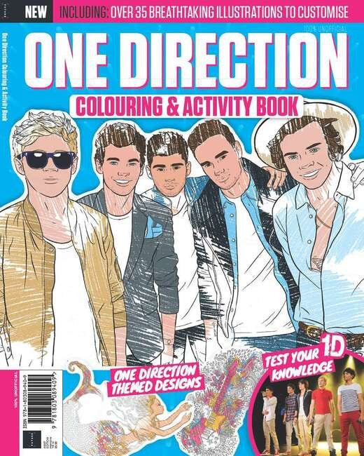 One Direction Colouring & Activity Book