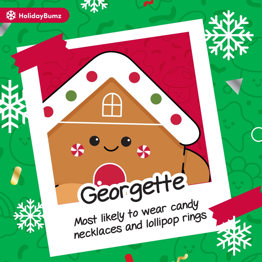 Bumbumz: Gingerbread House Georgette [sz:7.5inch]