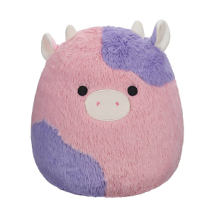Squishmallow Fuzzamallow: Patty The Cow