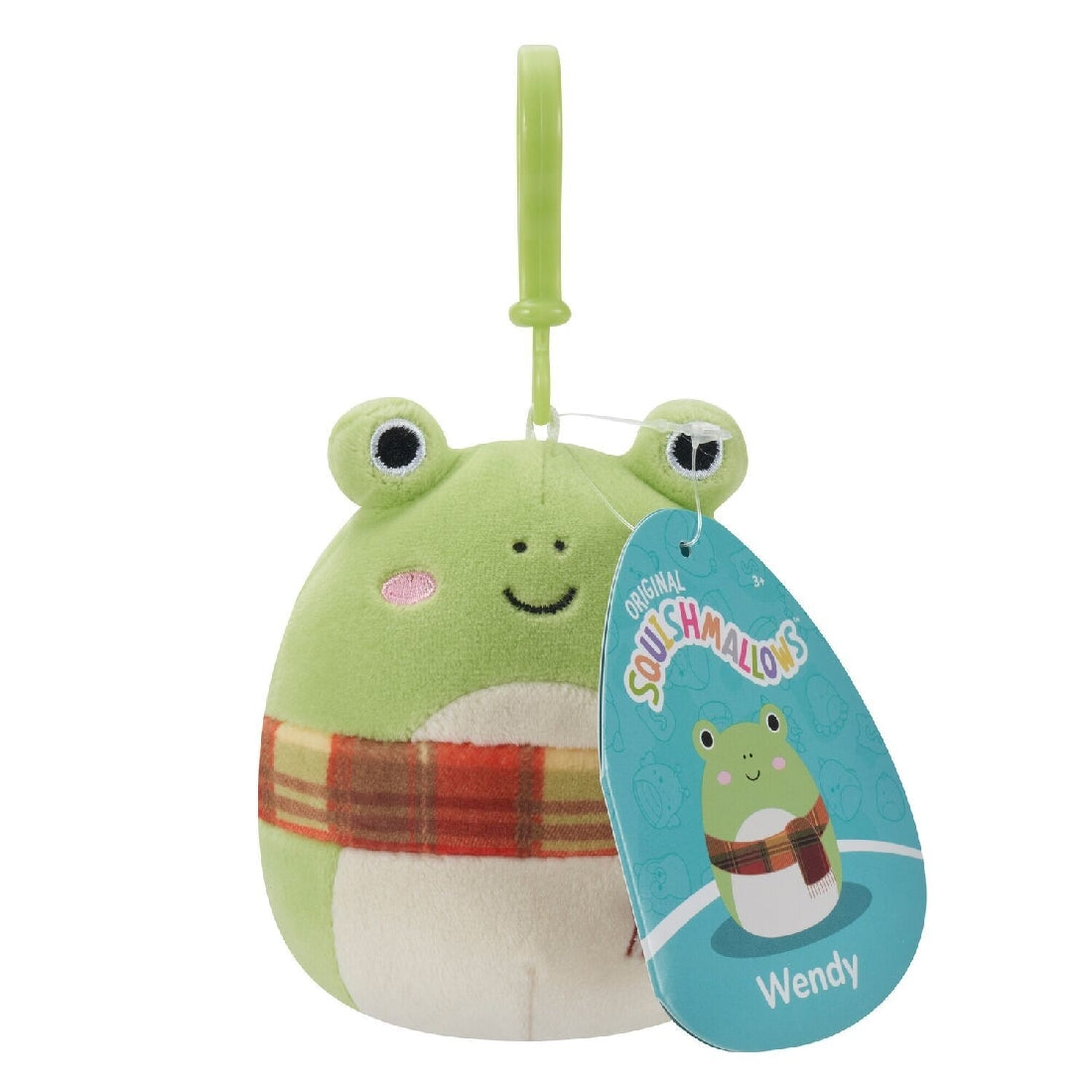 Squishmallow: Wendy The Frog Bag Clip