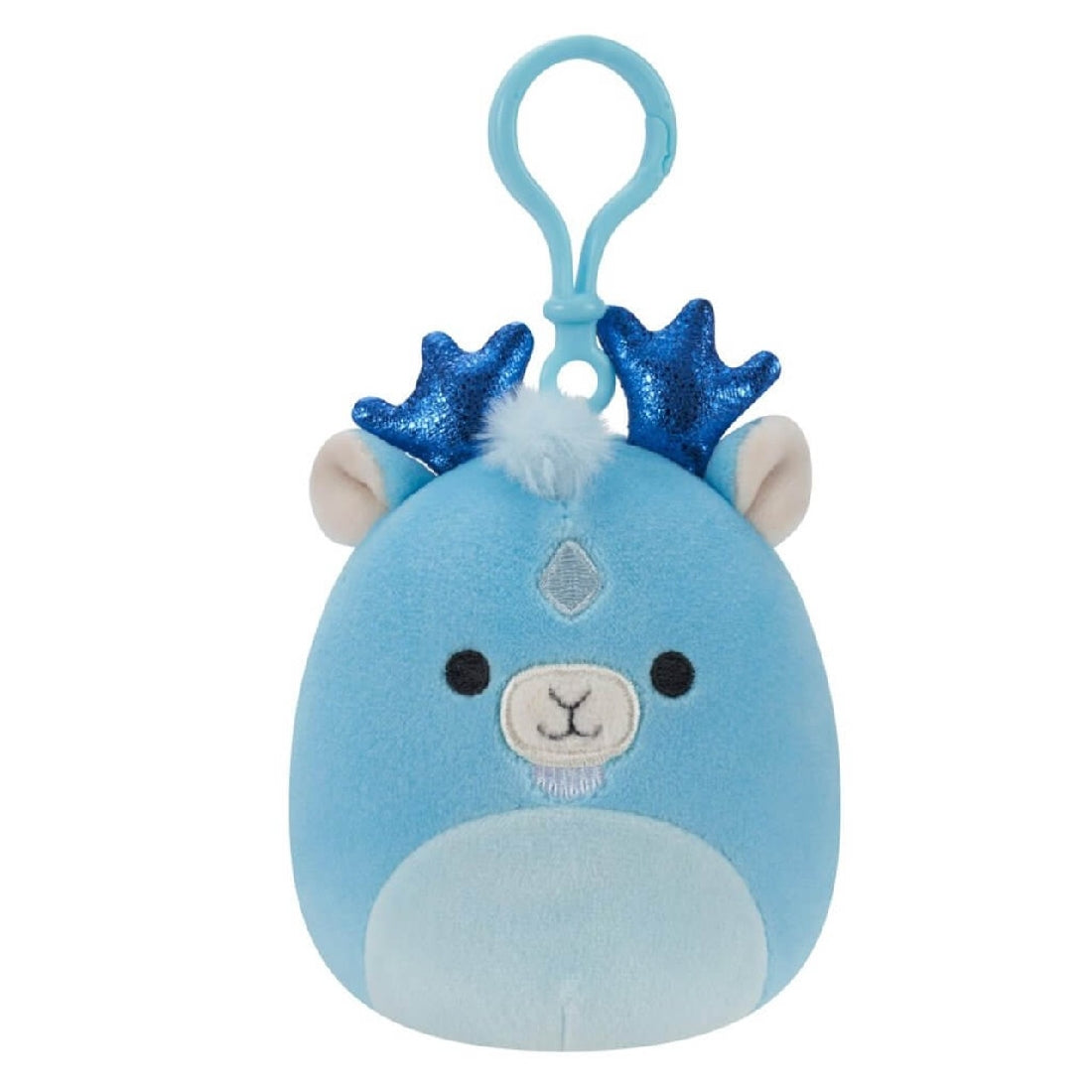 Squishmallow: Xam The Aqua Kirin Bag Clip
