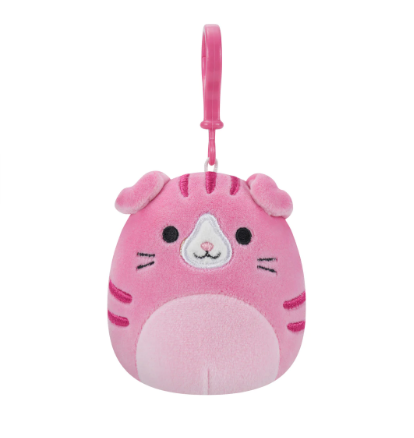 Squishmallow: Geraldine The Cat Bag Clip