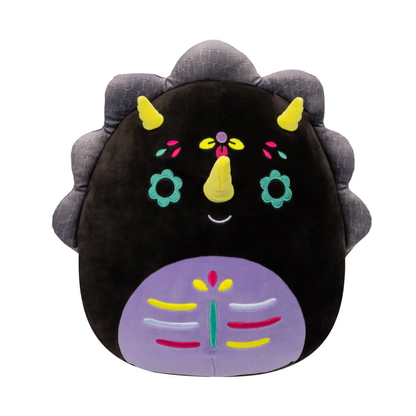 Squishmallow Day Of The Dead: Tetero The Triceratops