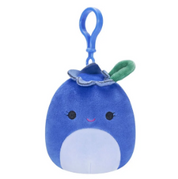 Squishmallow: Bluby The Blueberry Bag Clip