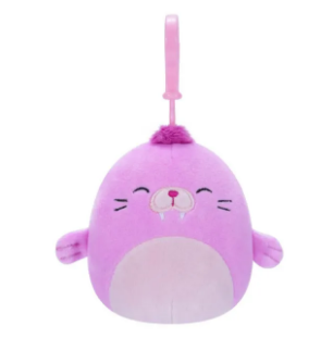 Squishmallow: Pepper The Walrus Bag Clip