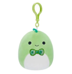 Squishmallow: Danny The Bow Tie Dinosaur Bag Clip