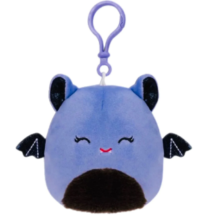 Squishmallow: Joldy The Bat Bag Clip