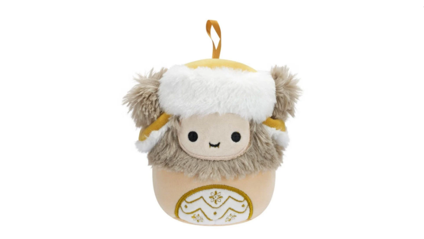 Squishmallows Christmas Ornament: Dray The Yeti