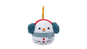 Squishmallows Christmas Ornament: Manny The Snowman