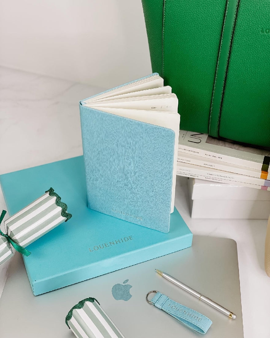 Louenhide London Notebook Gift Set [clr:baby Blue]