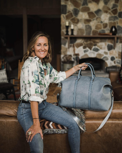 Louenhide Boston Weekender Travel Bag