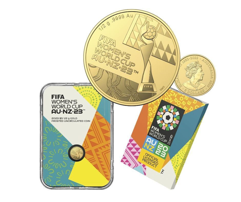 2023 $5 1/2g Gold Frosted Uncirculated Coin