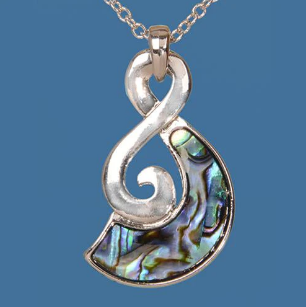 Paua Twist Mini Pendant