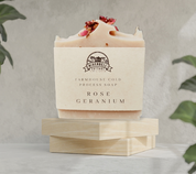 Riverbell Cottage Soap Rose Geranium Scent