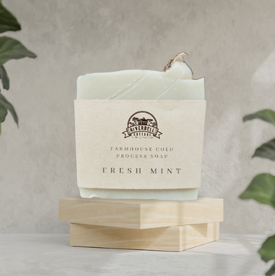 Riverbell Cottage Soap Fresh Mint Scent