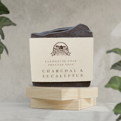 Riverbell Cottage Soap Charcoal & Eucalyptus Scent