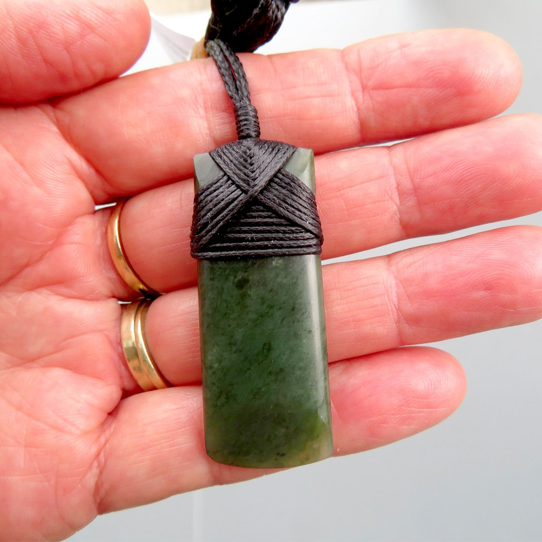 Greenstone Bound Toki Pendant