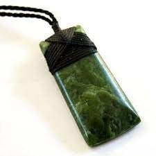 Greenstone Bound Toki Pendant