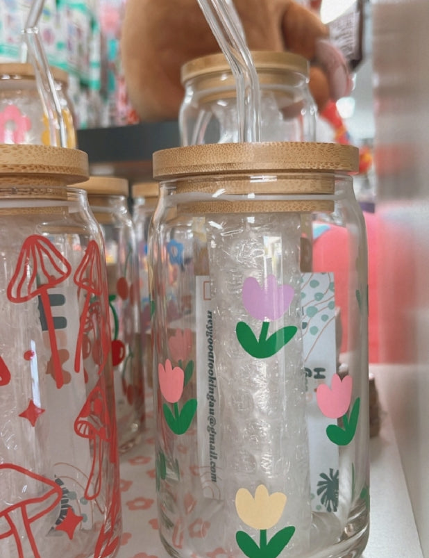 Tulip Cup & Straw Set