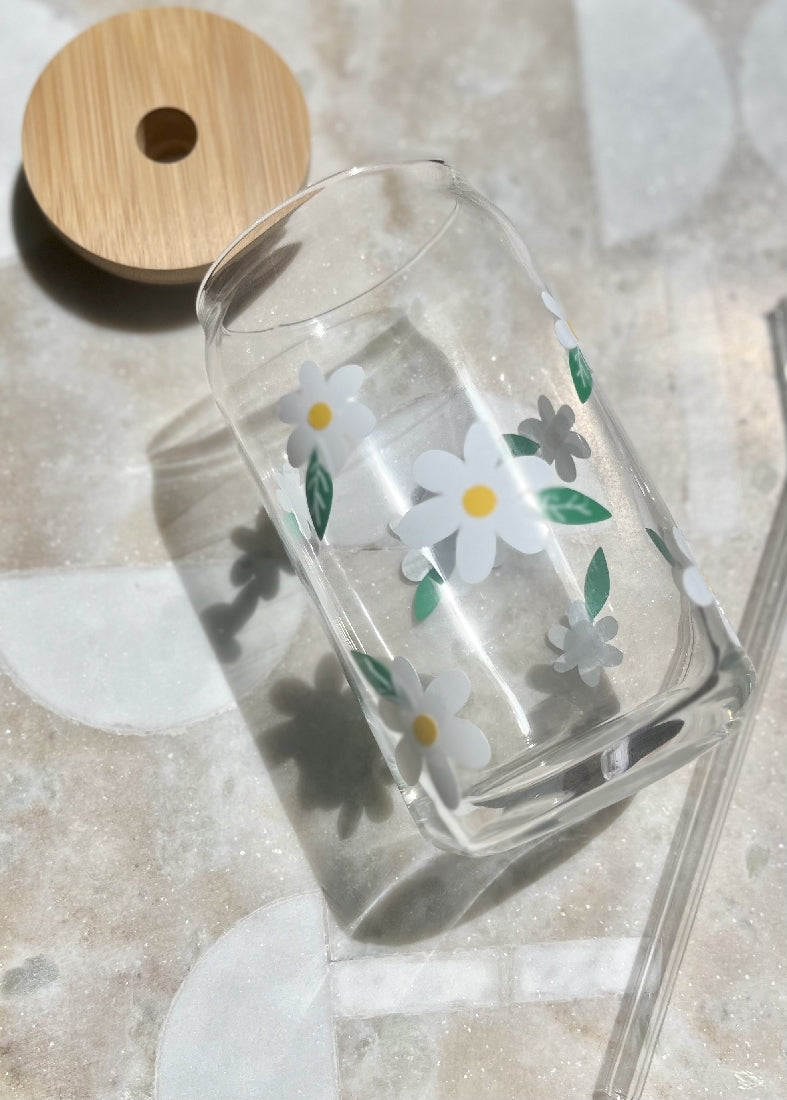 Daisy Cup & Straw Set